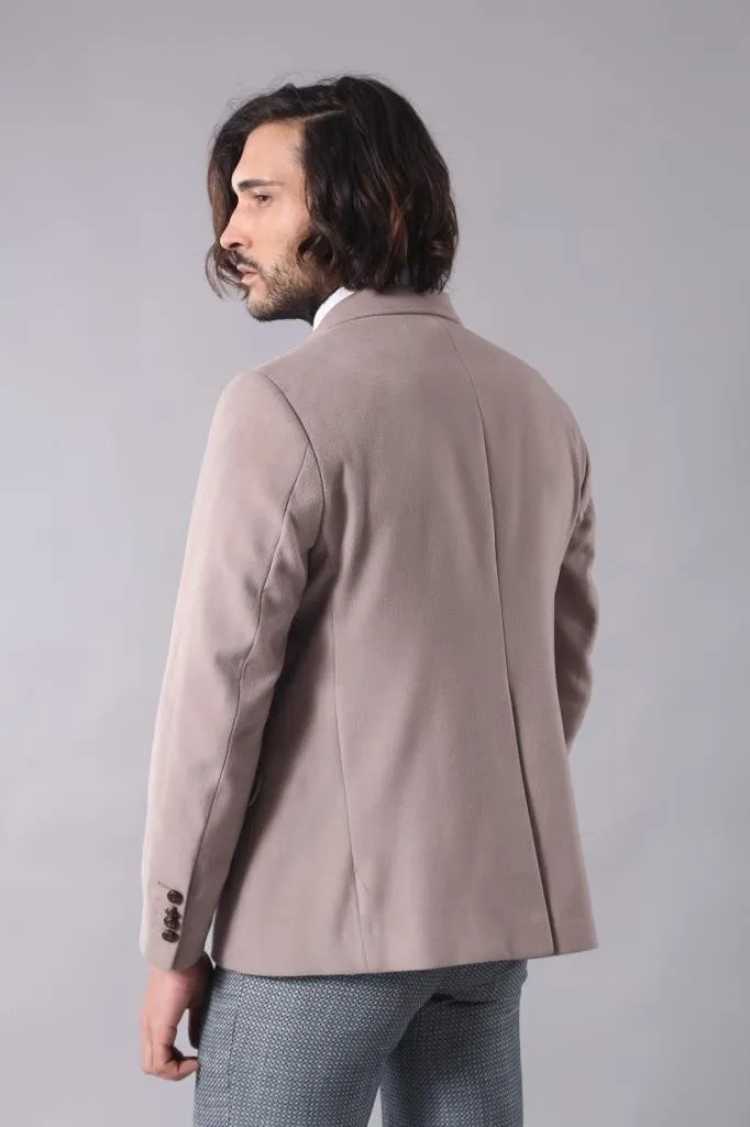 15489 Cream Blazer Jacket