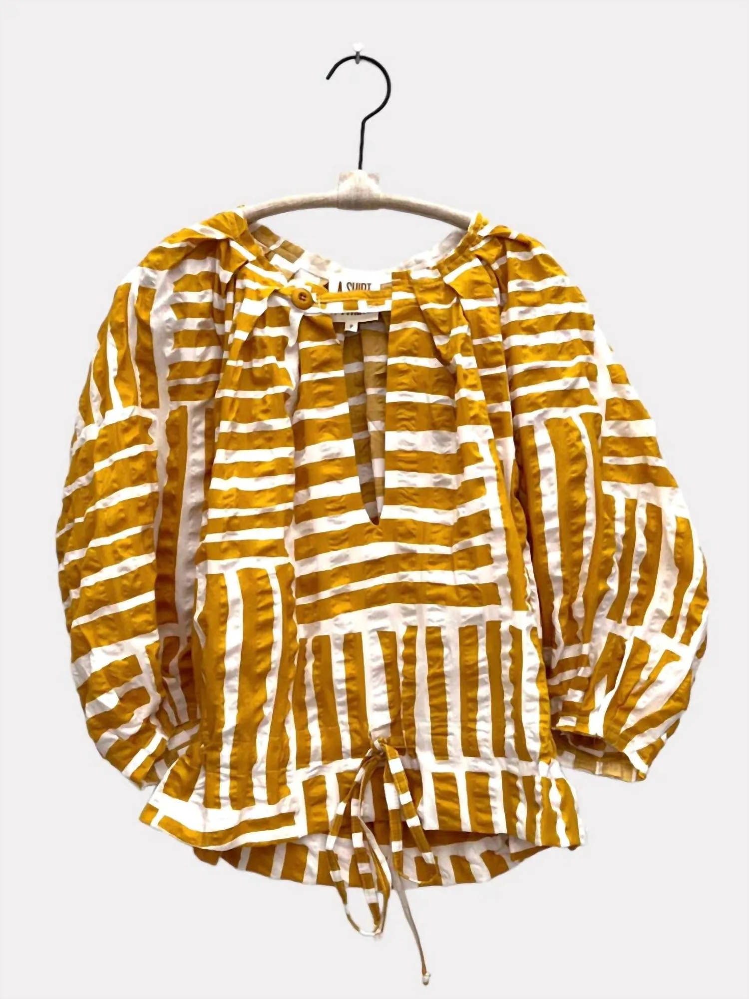 A Shirt Thing - Women's Mia Block Stripe Shirt