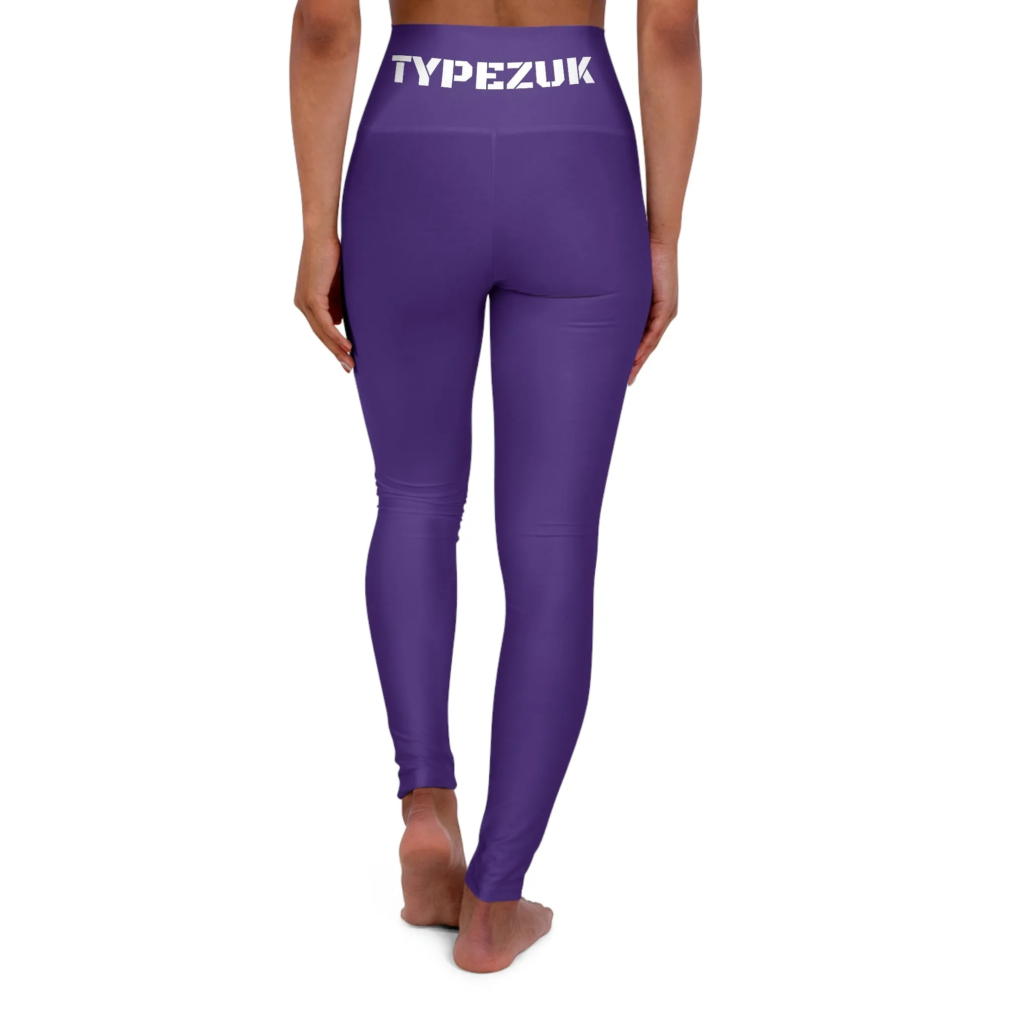 Arrow Yoga Leggings (Black Blue)