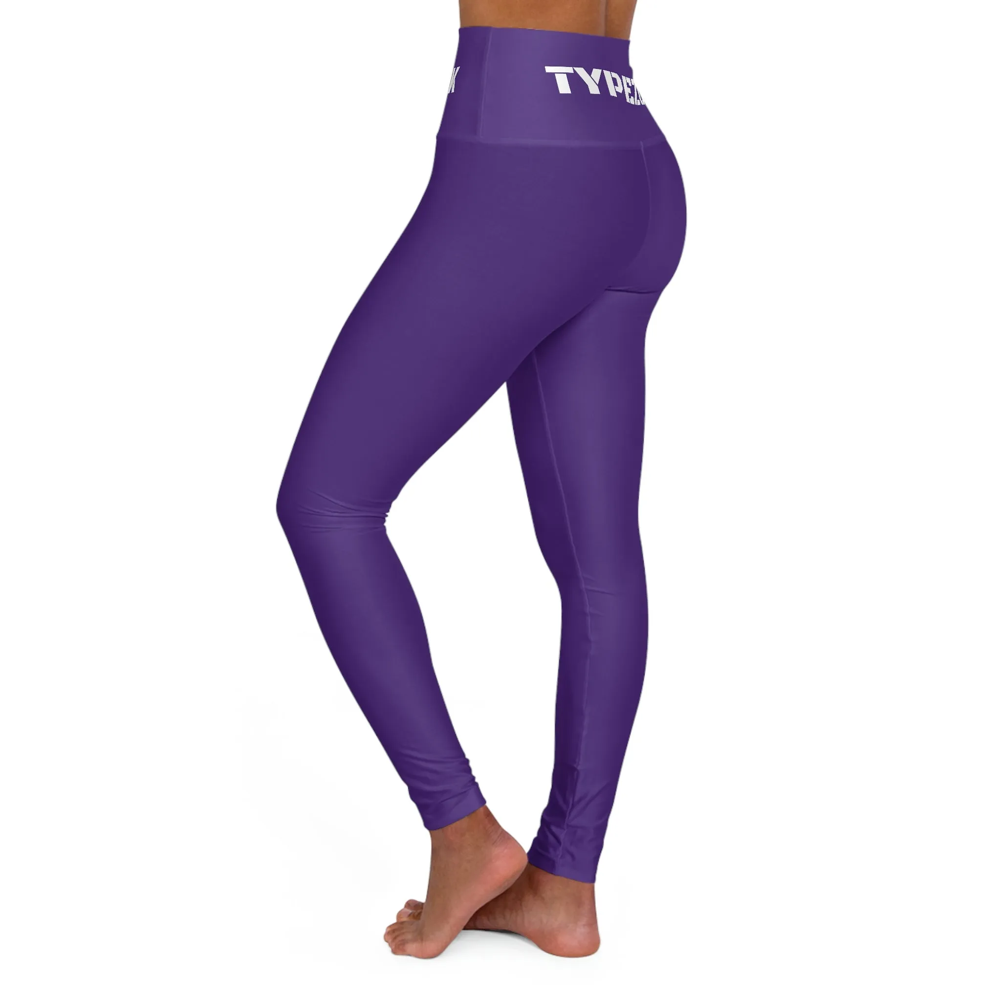 Arrow Yoga Leggings (Black Blue)
