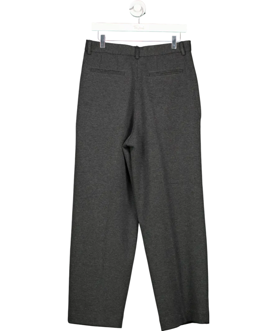 ASOS Tailored Slim Straight Trousers In Grey W32