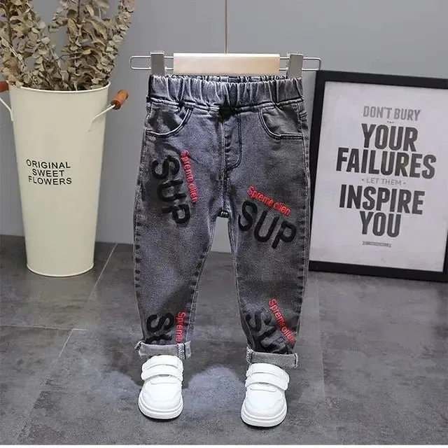 Children's Stretchy Jeans - Multi-Purpose Casual Wear