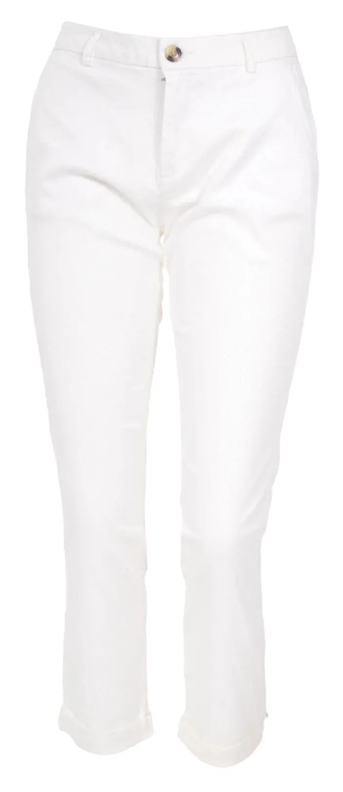 Cropped Chino Trousers