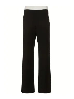 Femi tailored cotton blend wide pants