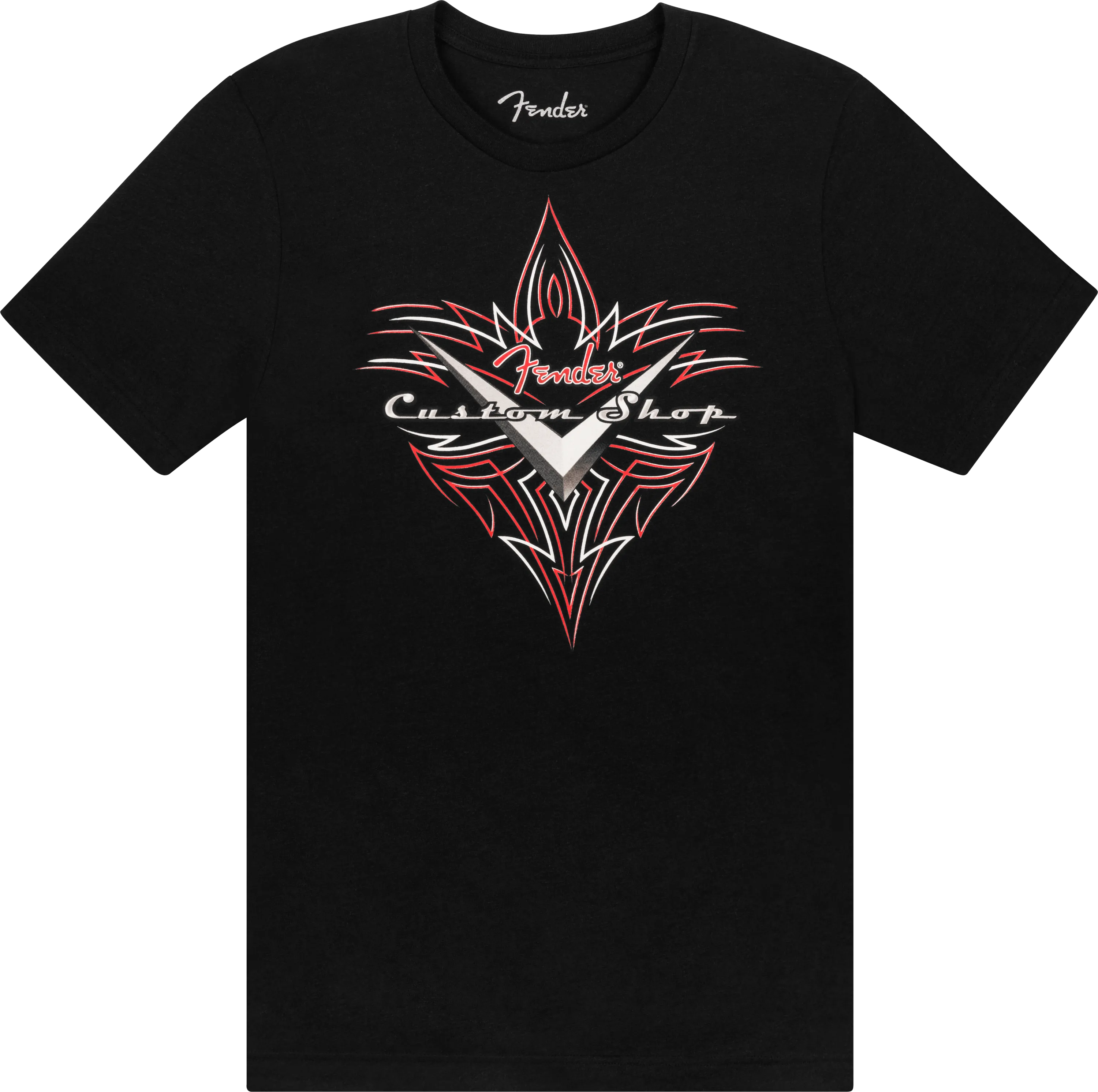 Fender® Custom Shop Pinstripe T-Shirt, Black