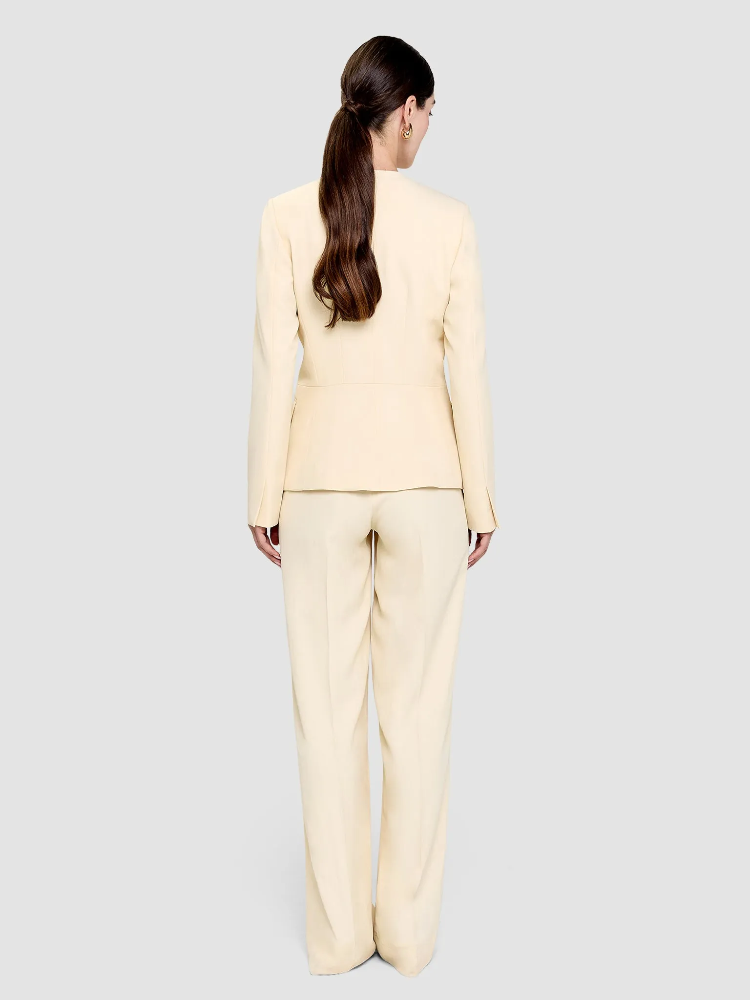 Helena Trousers - Soft Yellow