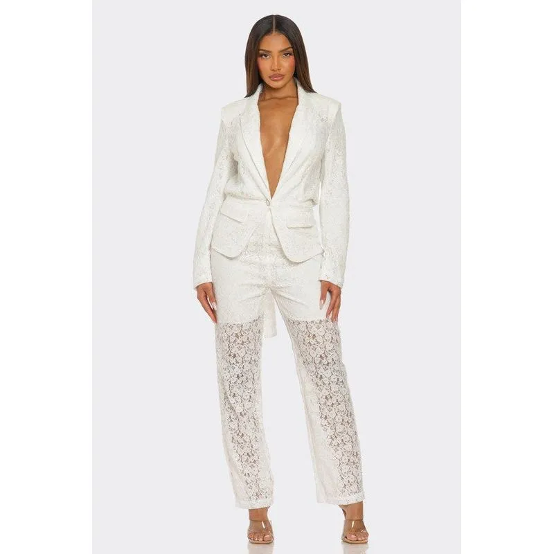 Luxe Lace Ensemble