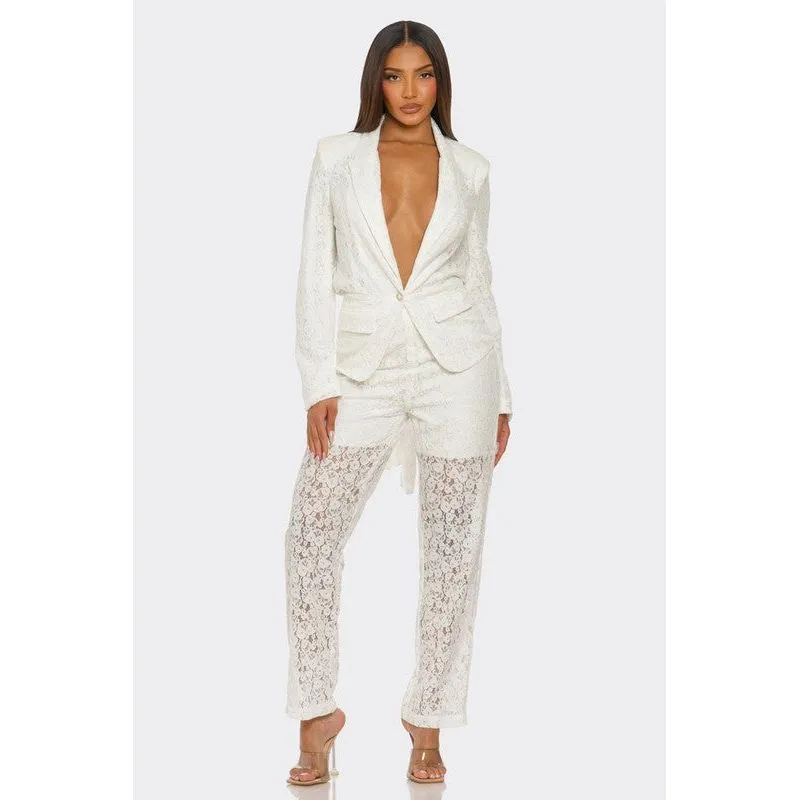 Luxe Lace Ensemble