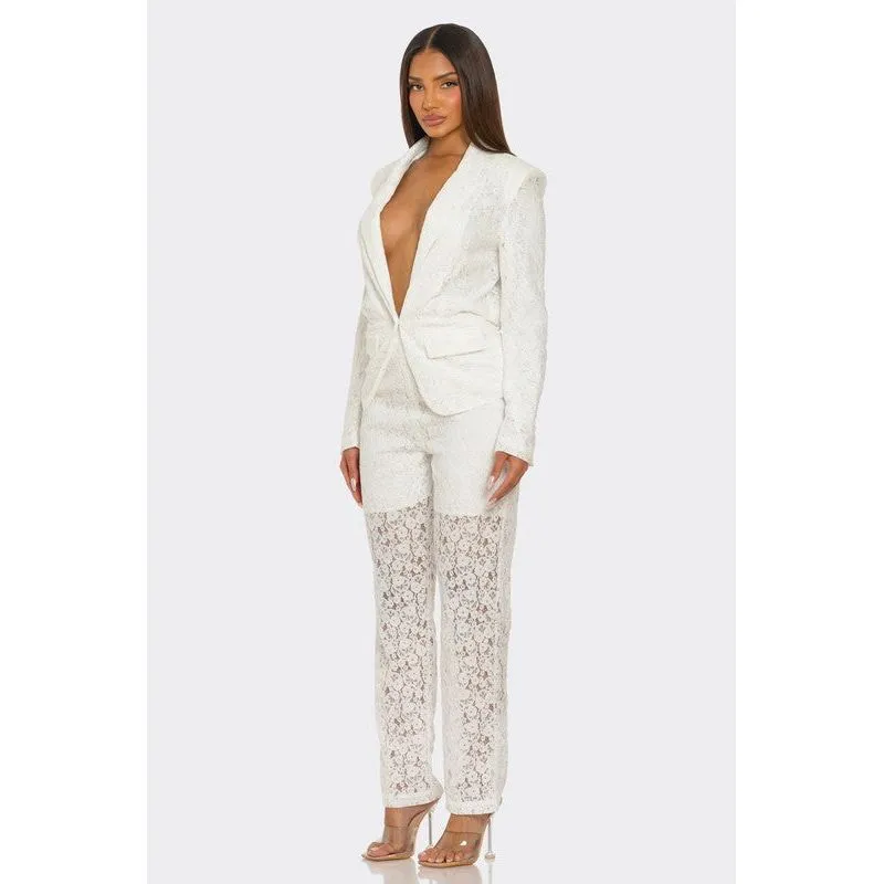 Luxe Lace Ensemble
