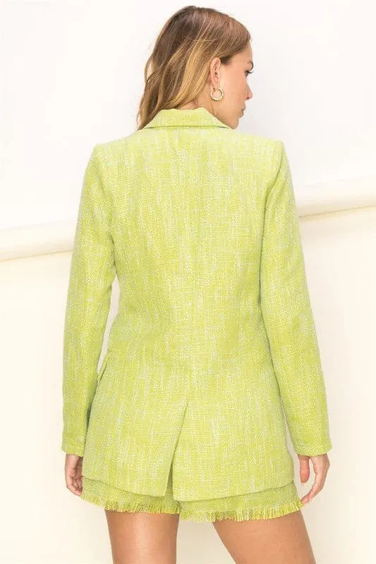Neenah Full Sleeve Double Breasted Blazer