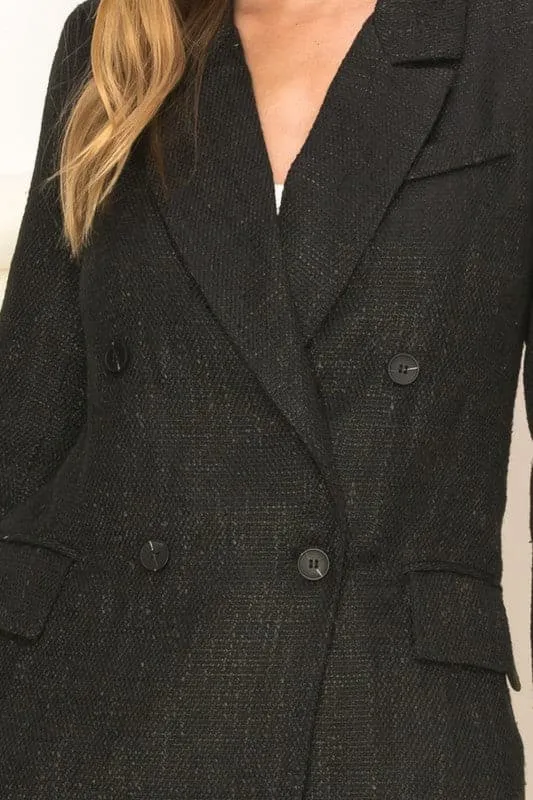 Neenah Full Sleeve Double Breasted Blazer