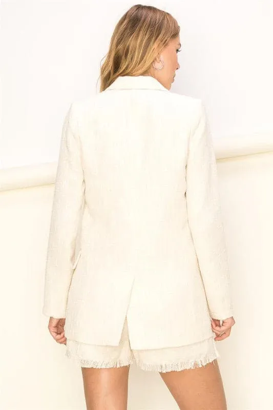 Neenah Full Sleeve Double Breasted Blazer