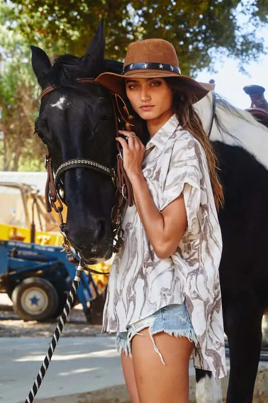 Our Favorite Versatile Button Down Top in Prints CLEARANCE FINAL SALE