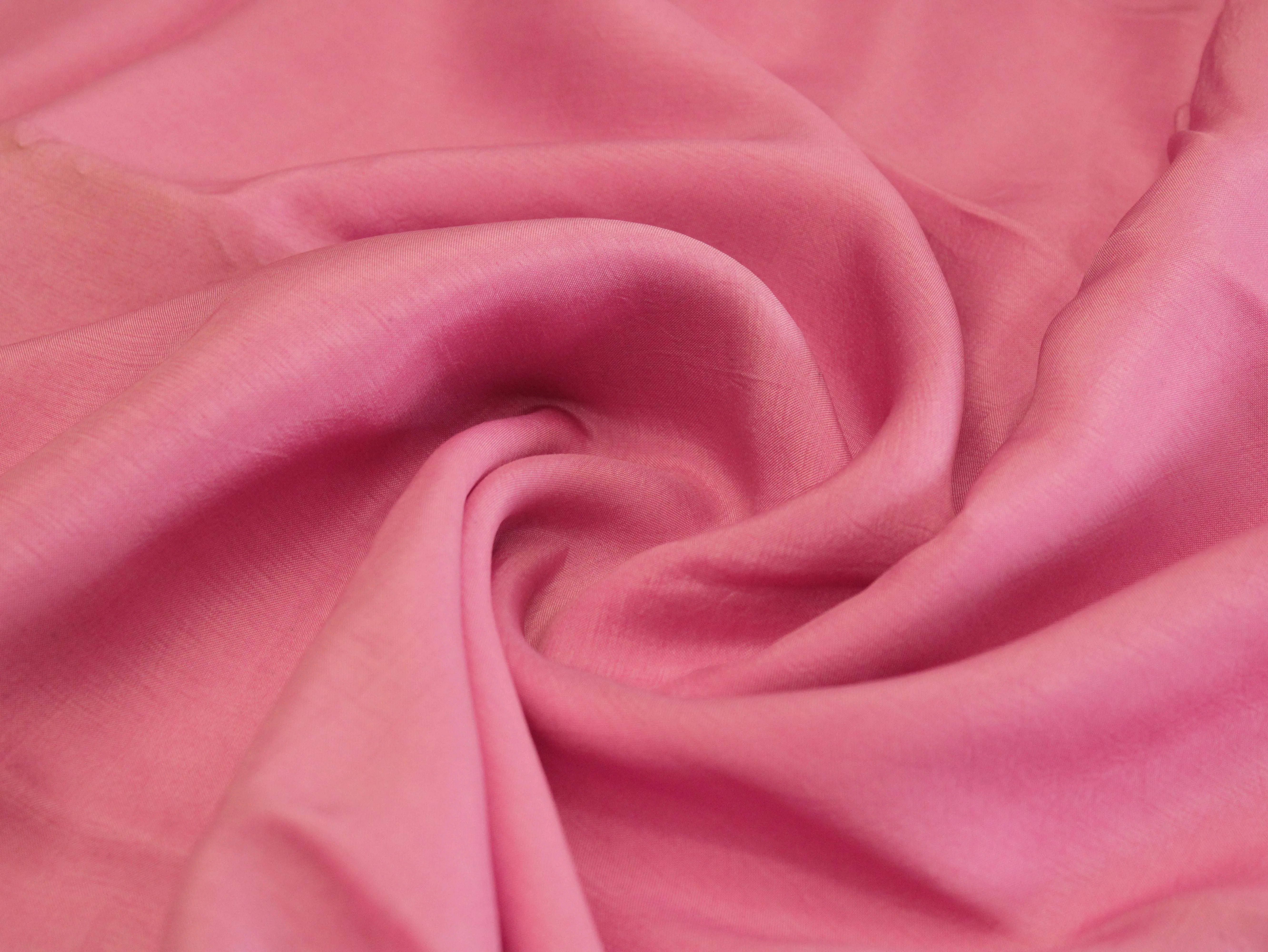 Plain dyed Muslin Silk Fabric - Onion Pink