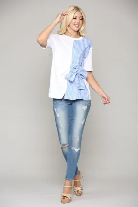 Pre-Order Charlotte Top W/ a Side Bow