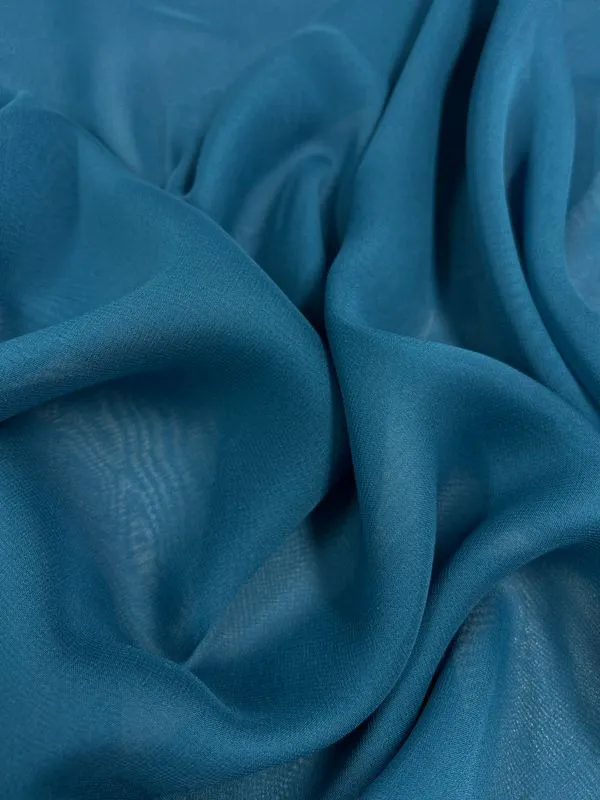 Pure Silk Georgette - Celestial - 135cm