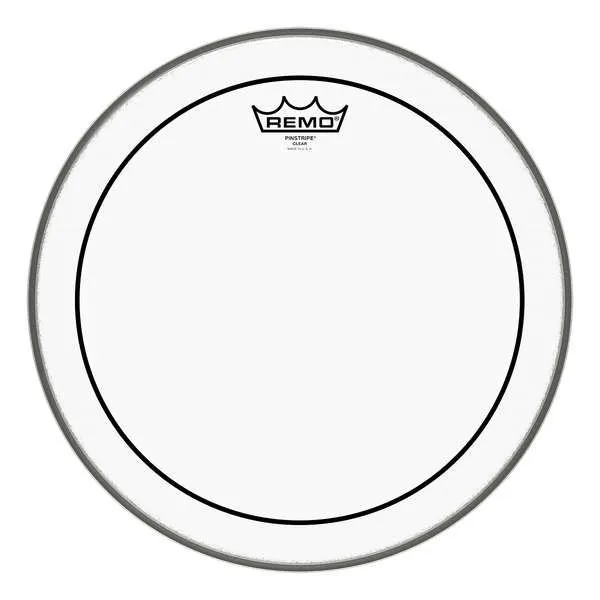 Remo Bass, Pinstripe, Clear, 20" Diameter