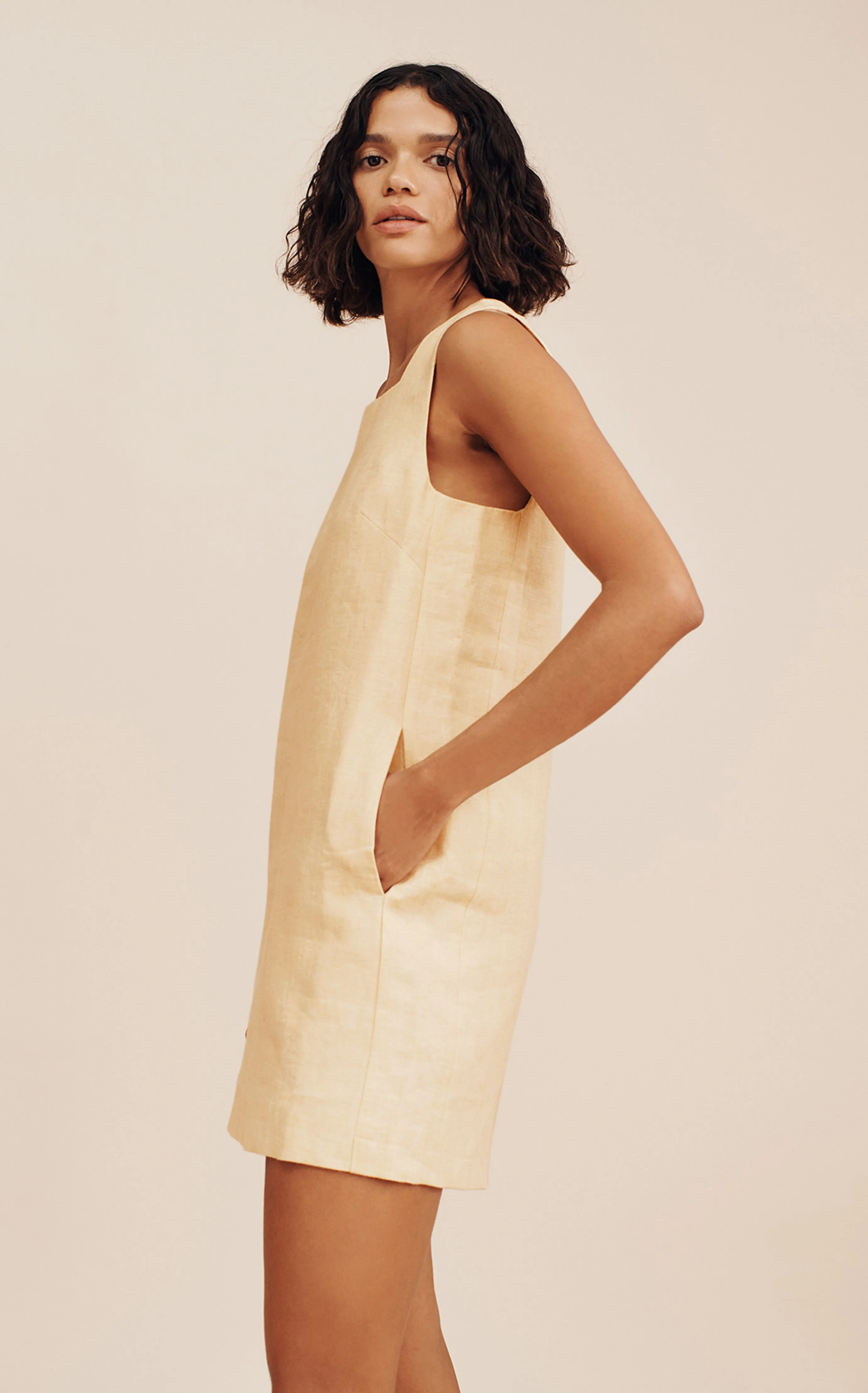RIO Shift Dress - Dusty Citron