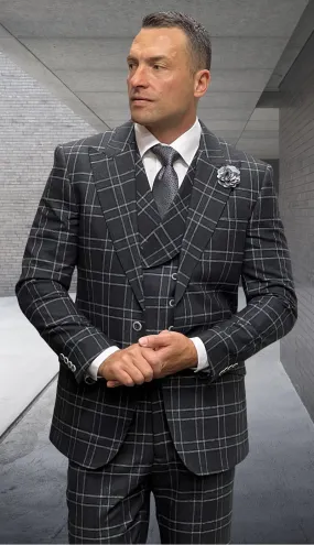 Statement  MONARI-BK Mens Suit