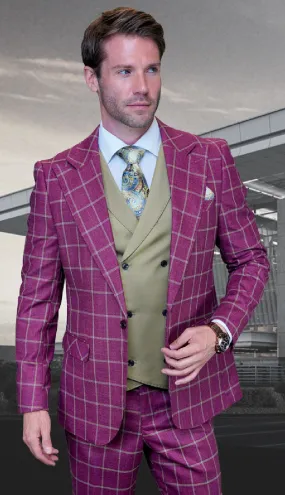 Statement  Oxford-WI Mens Suit