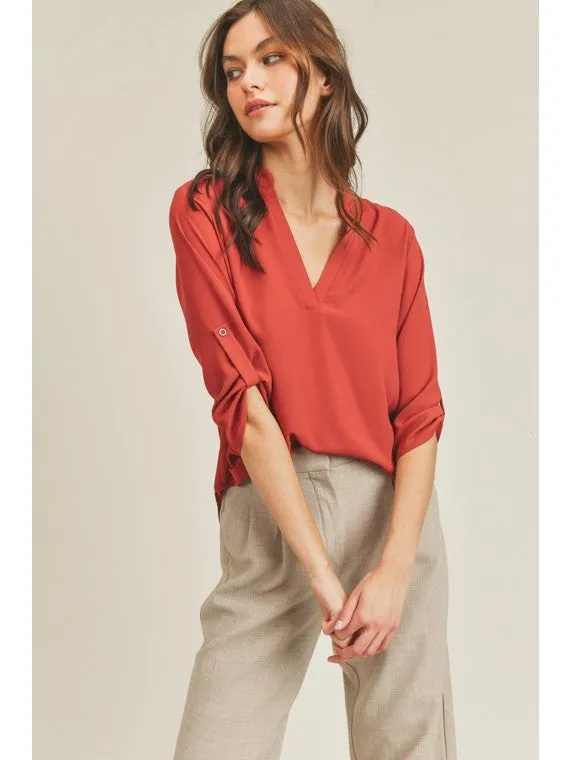 V Neck Top