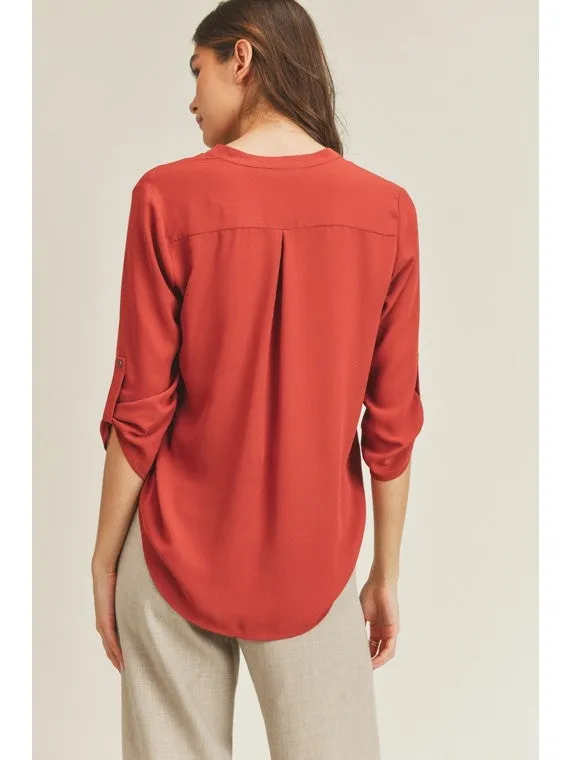 V Neck Top