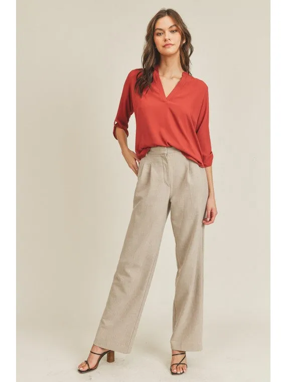 V Neck Top