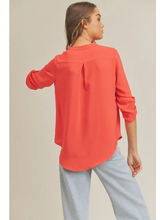 V Neck Top