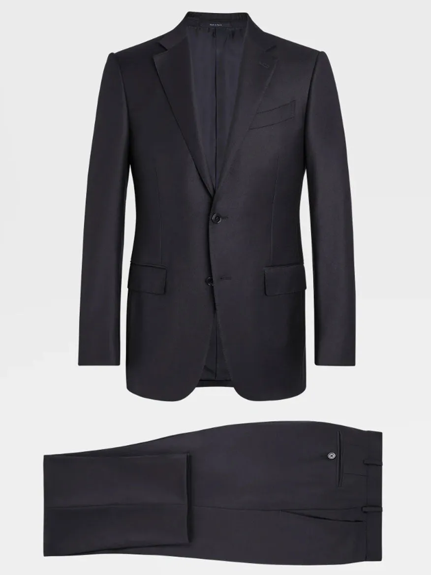 Zegna Navy Blue Milano Trofeo™ Wool Suit