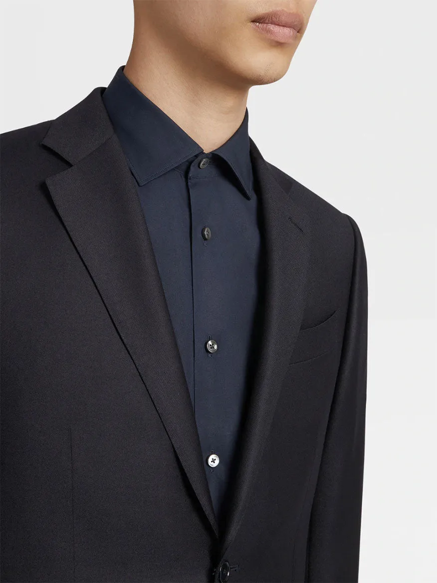 Zegna Navy Blue Milano Trofeo™ Wool Suit